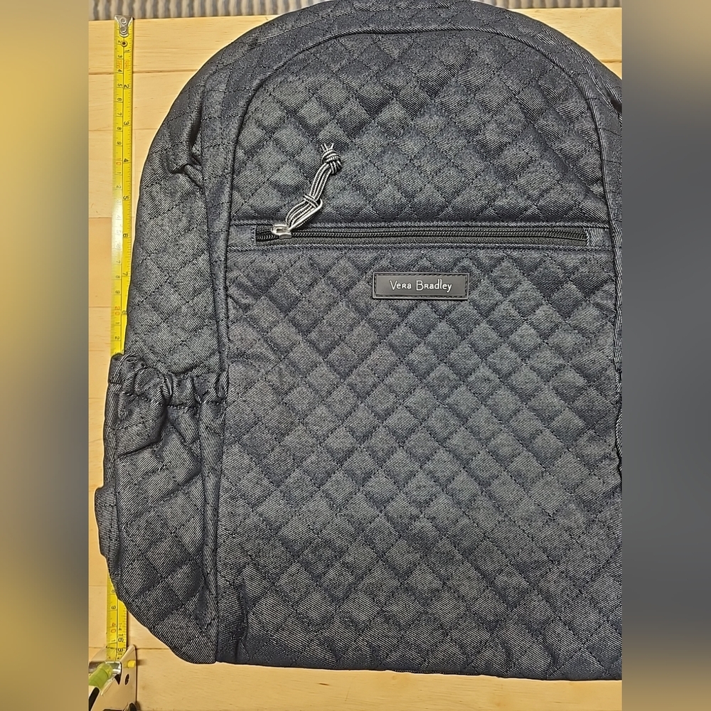Vera Bradley denim Quilted Backpack